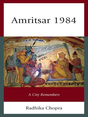 cover image of Amritsar 1984